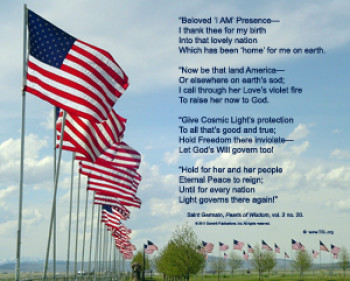 Master Saint Germain on Memorial Day