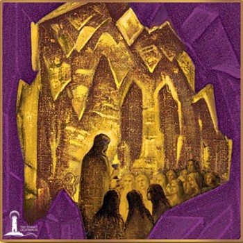 Violet Flame Amethyst Chamber Visualization